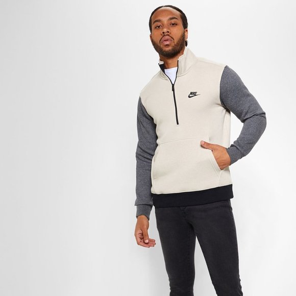 nike club half zip